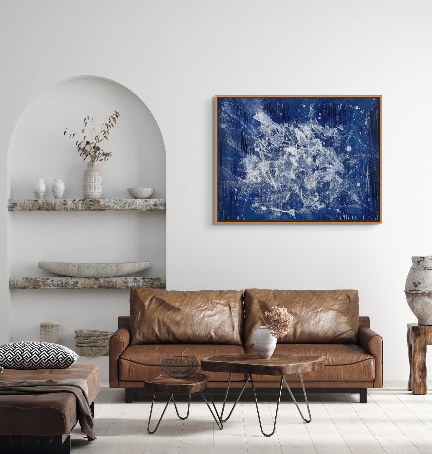 Biogram Blueprint: Field 1.7 in artist frame