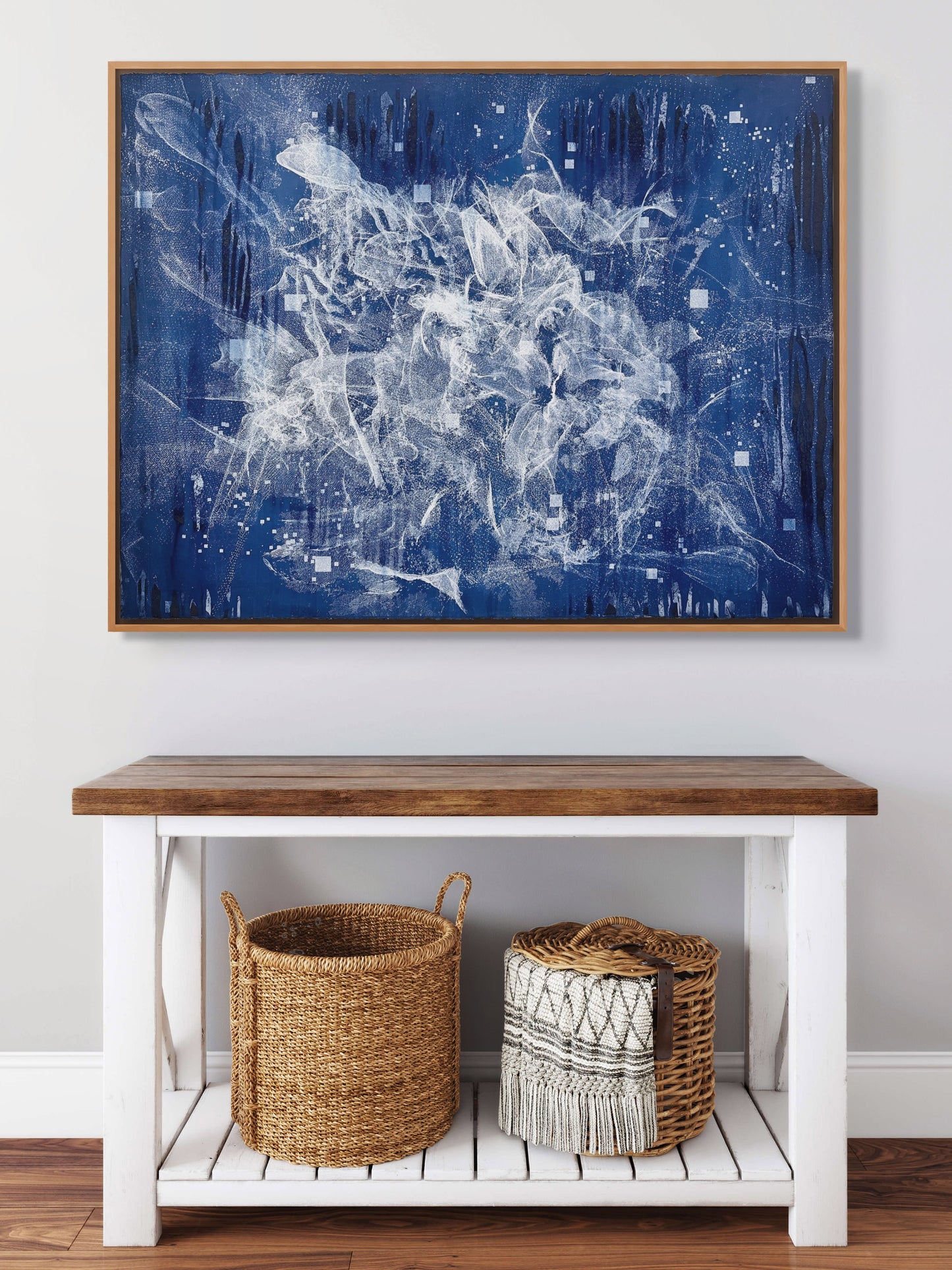 Biogram Blueprint: Field 1.7 in artist frame