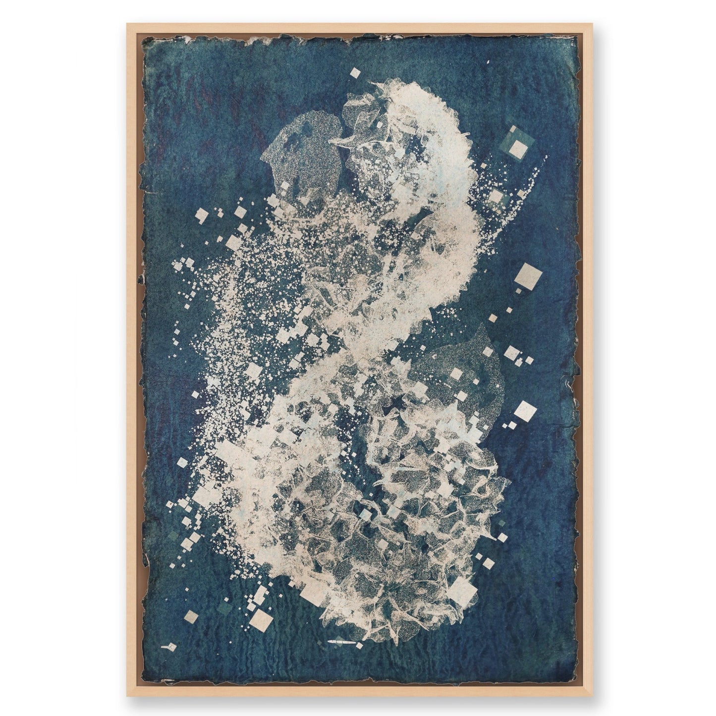 Biogram Toneprint: Hydrangea 1.11, unframed