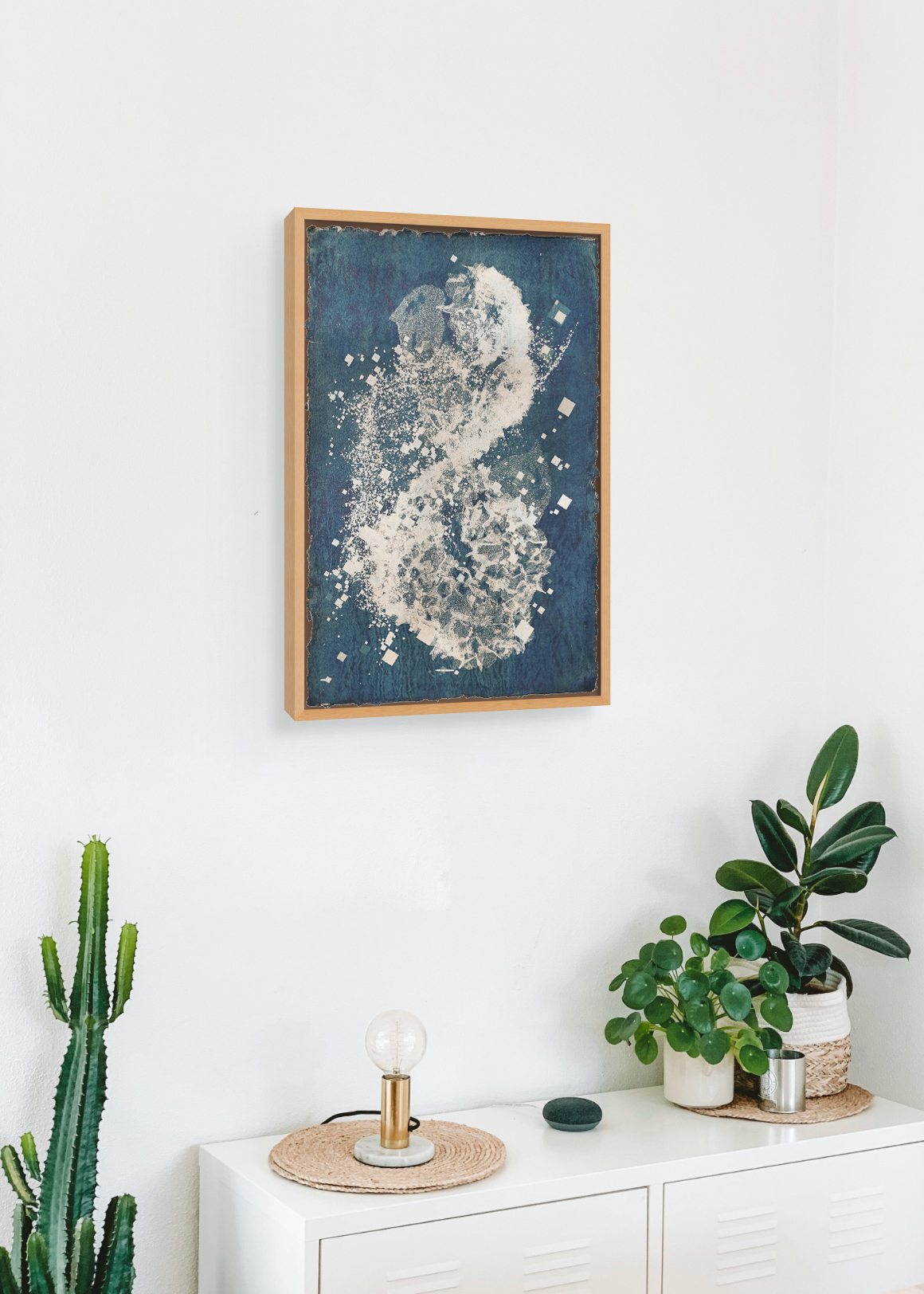 Biogram Toneprint: Hydrangea 1.11, unframed