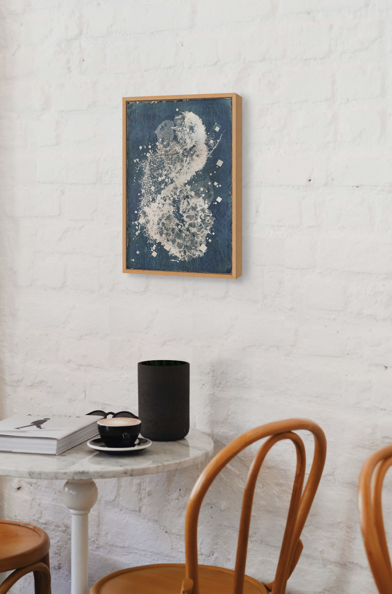 Biogram Toneprint: Hydrangea 1.11, unframed
