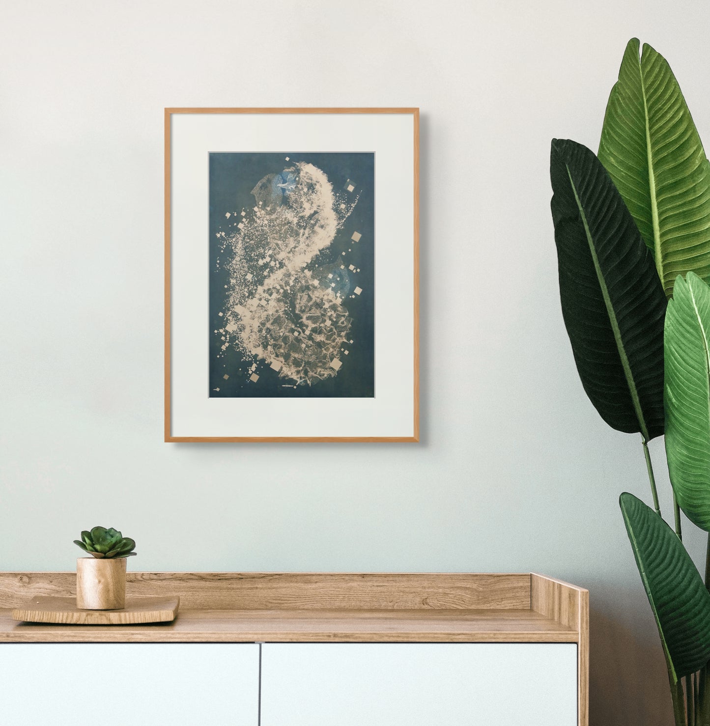 Biogram Toneprint: Hydrangea 1.10, unframed