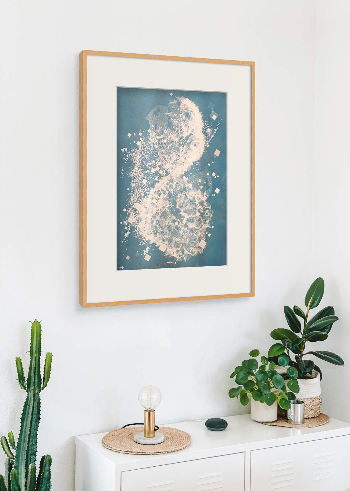 Biogram Toneprint: Hydrangea 1.4, unframed