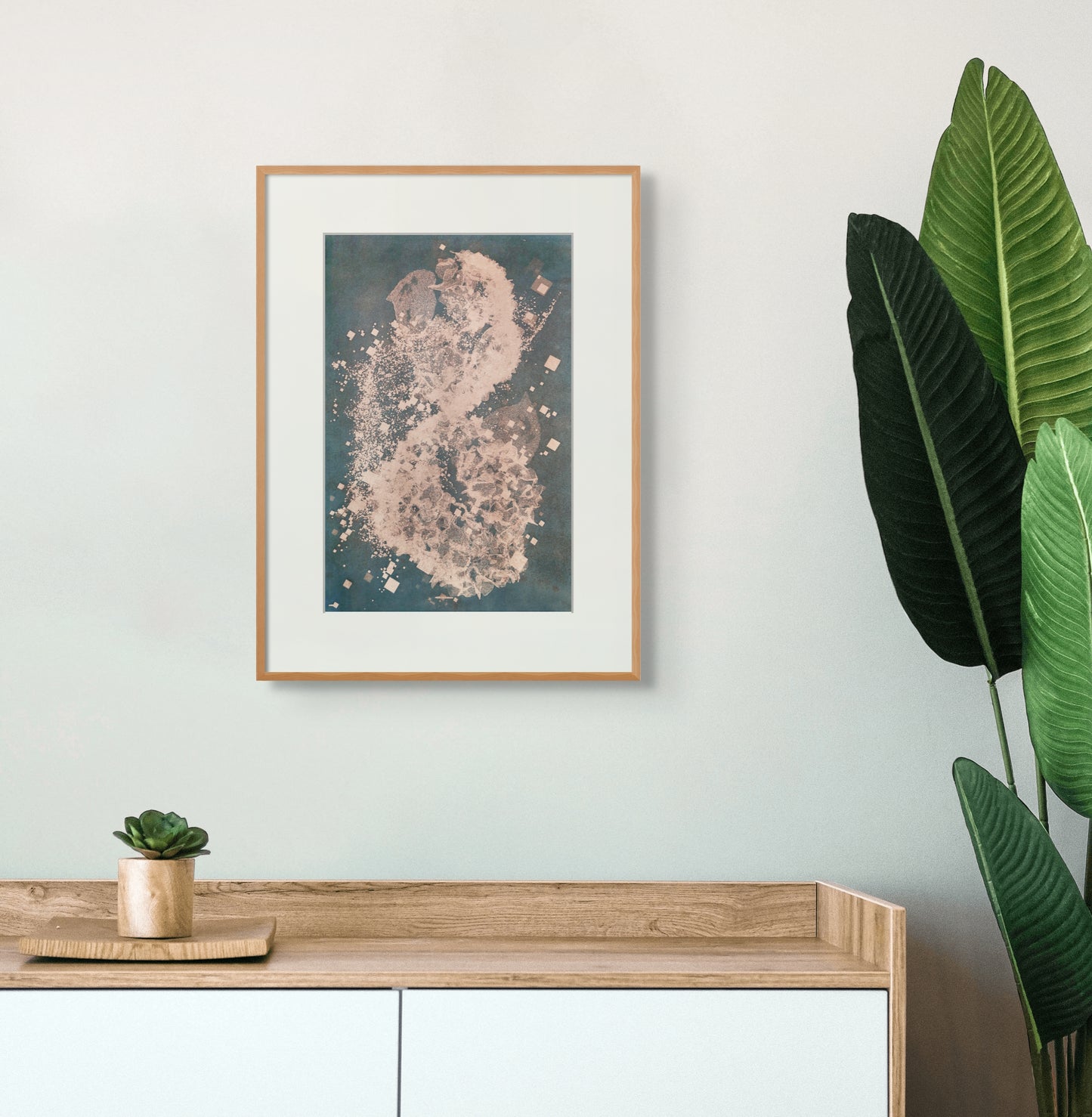 Biogram Toneprint: Hydrangea 1.5, unframed