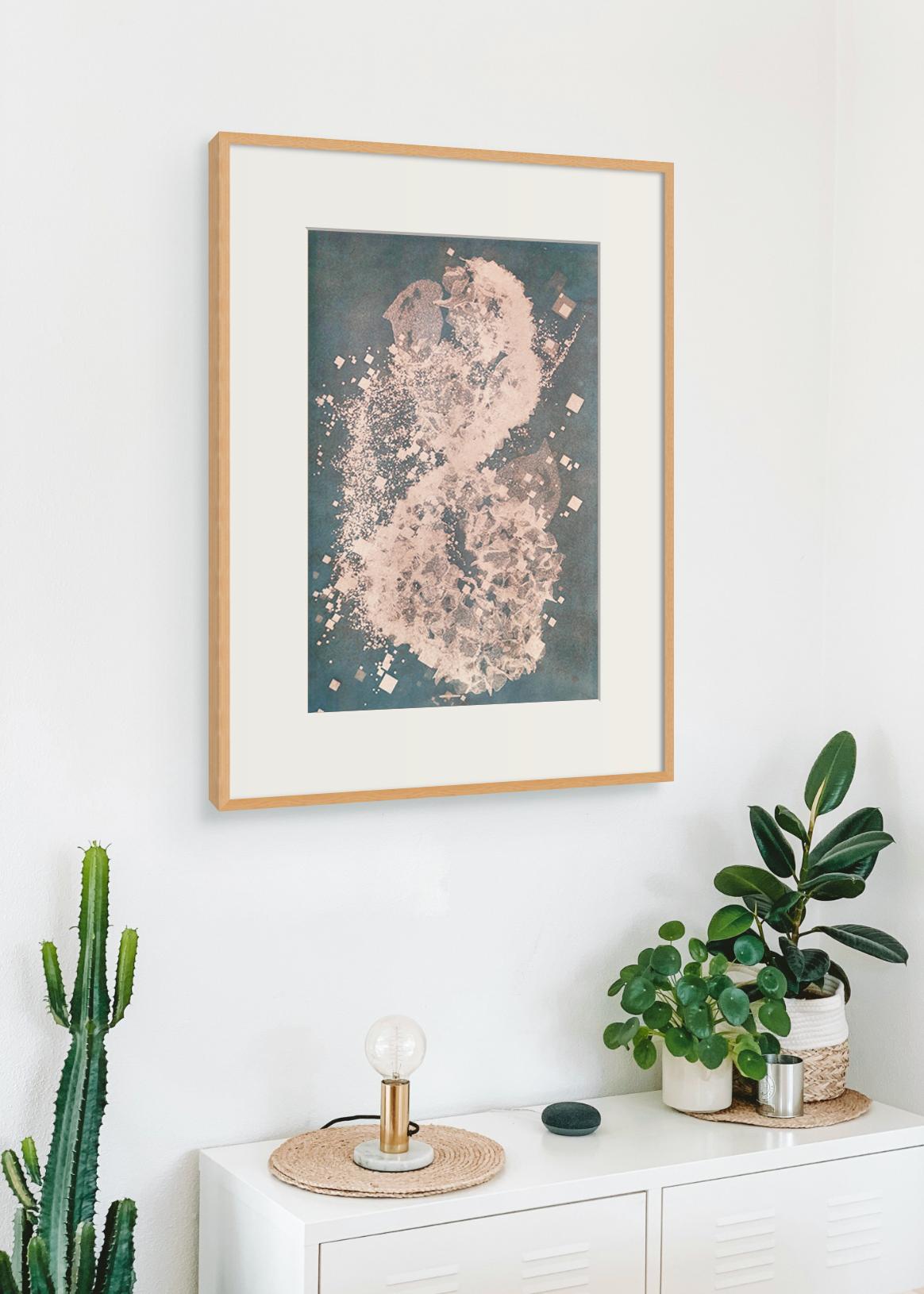 Biogram Toneprint: Hydrangea 1.5, unframed