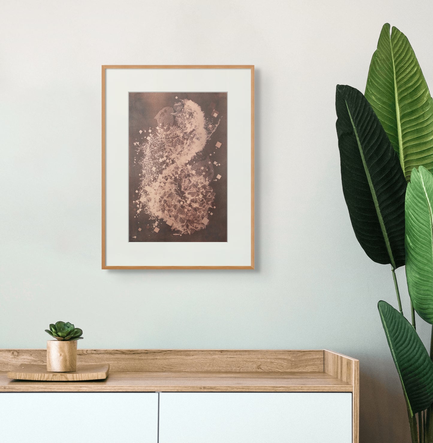 Biogram Toneprint: Hydrangea 1.6, unframed