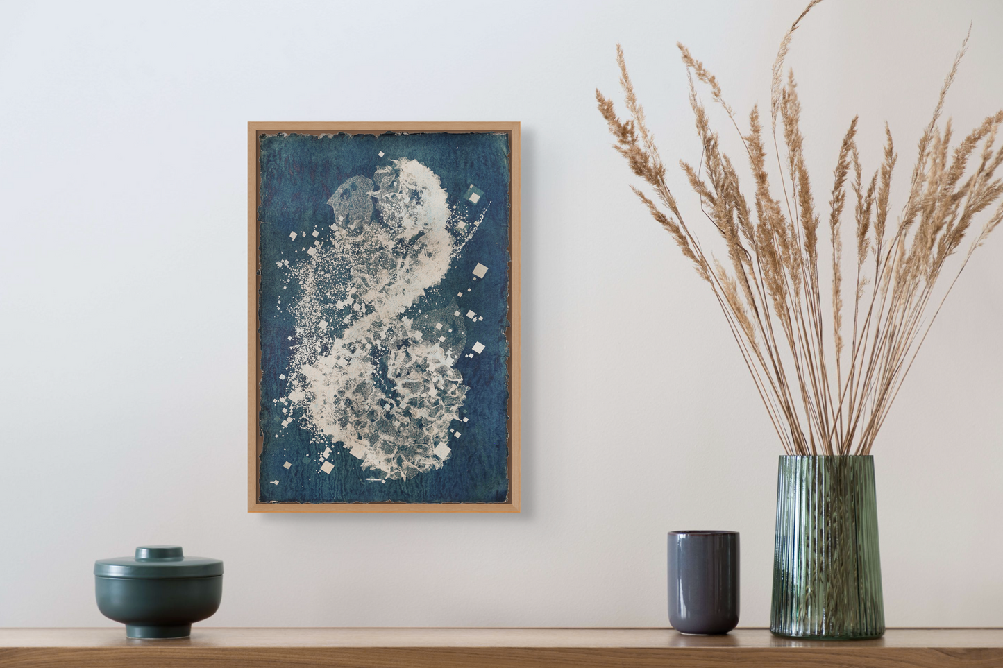 Biogram Toneprint: Hydrangea 1.11, unframed