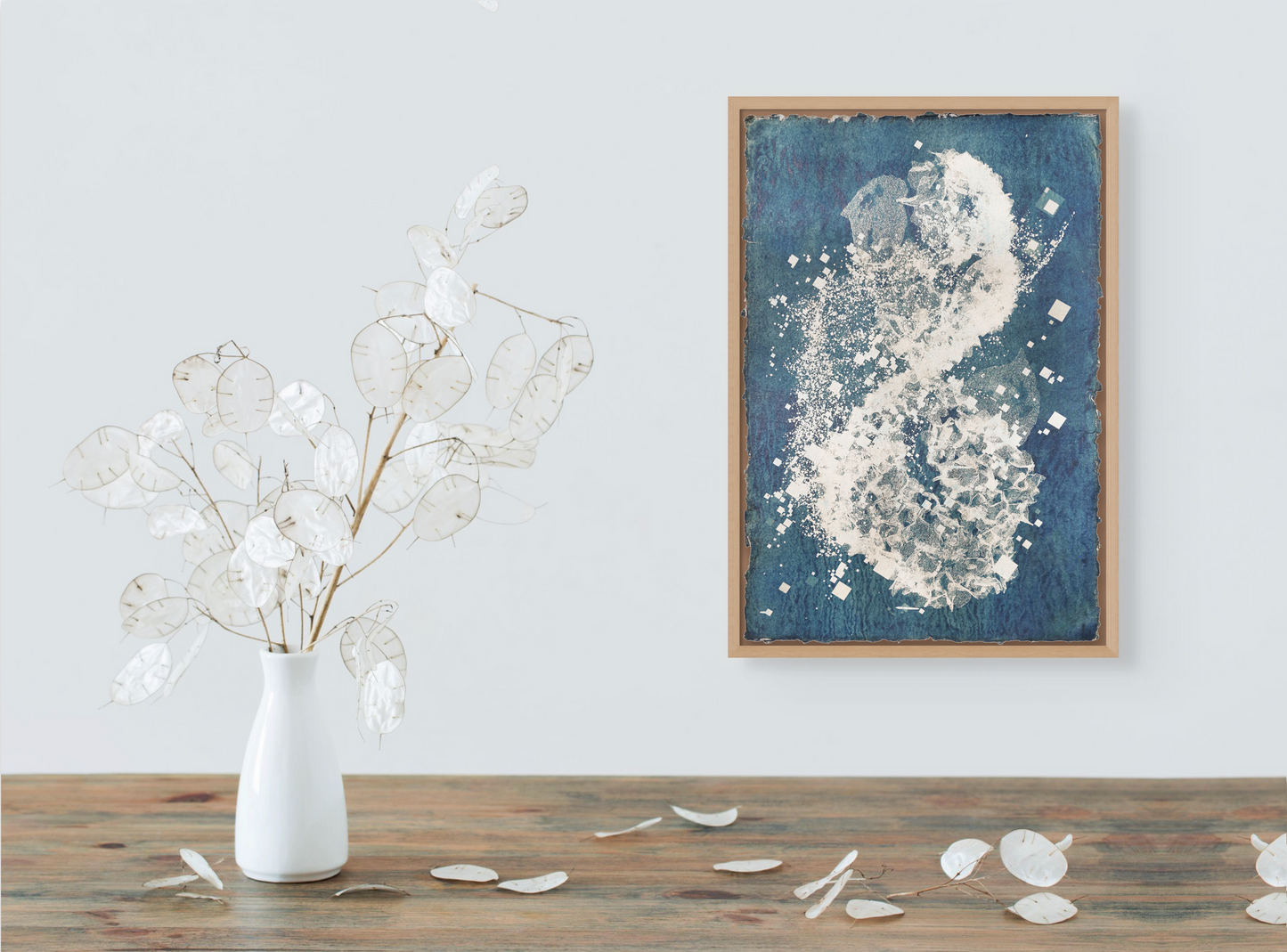 Biogram Toneprint: Hydrangea 1.11, unframed